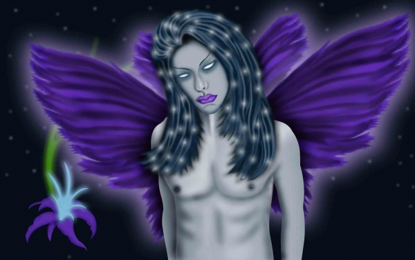 Creation of Dark male fairy: Step 11